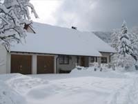 Haus im Winter