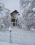 Haus im Winter