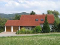 Haus im Sommer